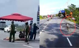 Khoảnh khắc người đàn ông lao vào ô tô tử vong, kiểm tra nhà ở phát hiện một thi thể trong phòng tắm