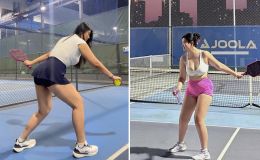 Bị mỉa mai vì trang phục nhạy cảm chơi pickleball, cô nàng 80kg đáp trả khiến đối phương 'đứng hình'