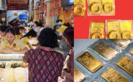 Giá vàng chốt phiên hôm nay 22/1: Mỗi phút một giá, nhà đầu tư 'thót tim' giữa cơn biến động cuối ngày