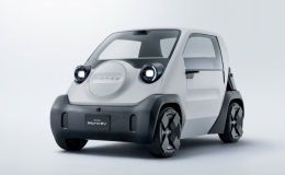 Xe điện siêu nhỏ của Honda ra mắt: Gọn như xe máy, tiện nghi chẳng kém ô tô