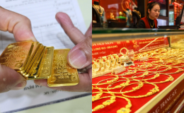 Sau chuỗi ngày lập đỉnh, giá vàng tụt sốc sáng nay 30/10: Vàng SJC lập tức bốc hơi hàng triệu đồng, nguyên nhân là gì?