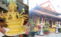 Biên Hòa: Danh tính nhóm đối tượng trộm tượng tại chùa Tam Phước