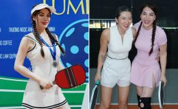 Trương Ngọc Ánh hút hồn trên sân pickleball trước khi bị bắt, giao diện như 'con gái đôi mươi'