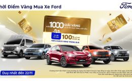 Ford Việt Nam và hệ thống đại lý tri ân khách hàng với chương trình 'Thời Điểm Vàng Mua Xe Ford', tổng giá trị 7 tỷ đồng