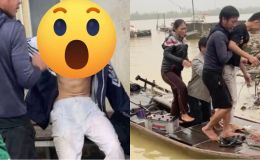 Thanh niên làm điều dại dột ở cầu Bến Thủy, dân cứu sống xong đòi đánh, dìm nước cho sợ