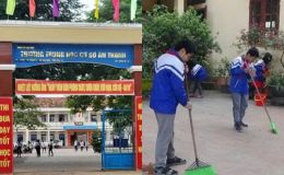 Diễn biến bất ngờ vụ giáo viên dừng dạy để học sinh đi dọn rác