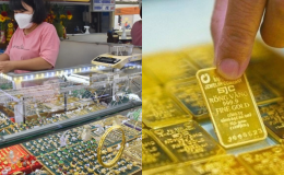 Giá vàng chốt phiên ngày 4/11: Vàng SJC DOJI PNJ đồng loạt giảm sâu, chênh lệch với vàng thế giới vượt ngưỡng kỷ lục