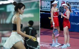 Từ hành động gây tranh cãi, 'vén váy' bất ngờ trở thành xu hướng với các nữ VĐV Pickleball