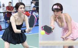 Người đẹp 'thị phi' của showbiz Việt hở bạo trên sân Pickleball khiến CĐM đỏ mặt
