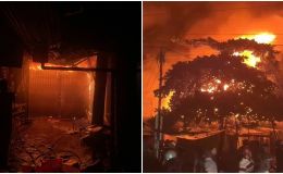 Hiện trường kinh hoàng vụ cháy chợ Bình Dương, 86 ki ốt bị thiệt hại nặng nề