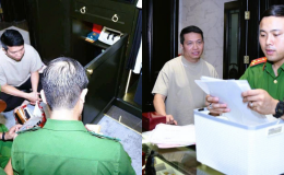 Thêm hình ảnh công an khám xét nhà riêng của chồng Đoàn Di Băng, phát hiện tình tiết bất ngờ