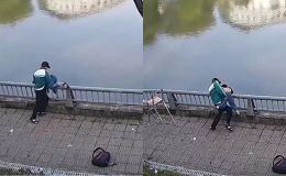 Thông tin sốc về nam sinh lớp 8 đánh rồi hất bạn xuống hồ nước, cập nhật tình hình nạn nhân