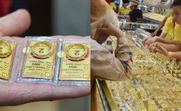 Giá vàng hôm nay 5/11: SJC, DOJI, PNJ đồng loạt giảm sâu, chênh lệch giá trong nước và thế giới lên đỉnh mới