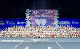 Giải pickleball quy tụ hơn 140 chân dài tại TP.HCM tạo ra sức hút lớn, quy định đặc biệt gây chú ý