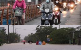 Từ đêm 15/11 miền Trung mưa lớn vượt mức dự báo trước đó, miền Bắc sắp đón không khí lạnh