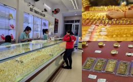 Giá vàng chốt phiên ngày 21/11 biến động bất ngờ: Vì sao SJC-ACB-PNJ đồng loạt ‘hạ nhiệt’, còn vàng thế giới rơi mạnh?