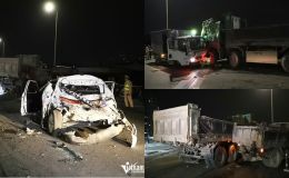 Hiện trường tan hoang vụ xe tải tông loạt xe ở vành đai 3 trên cao, hé lộ kết quả đo nồng độ cồn