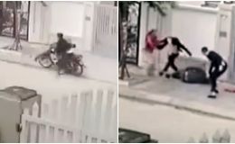 Hình phạt nào cho nhóm người tông người đàn ông lên vỉa hè rồi cầm hung khí lao vào đánh tới tấp?