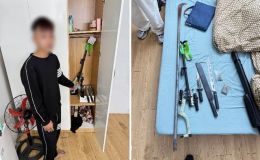 Kiểm tra phòng trọ của thanh niên 17 tuổi, công an bất ngờ khi phát hiện cả ‘kho’ vũ khí