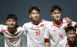 Bảng xếp hạng Vòng loại U17 châu Á 2026 mới nhất: U17 Việt Nam độc chiếm ngôi đầu, Malaysia lo sốt vó