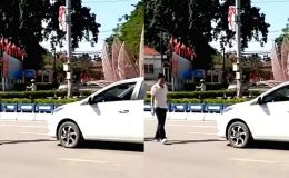 Bắc Ninh: Danh tính tài xế ô tô đi ngược chiều gây tranh cãi với xe máy, bị phạt nặng theo luật