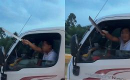 Diễn biến mới vụ tài xế xe tải vi phạm luật giao thông còn ngông nghênh cầm dao hăm dọa trên cao tốc