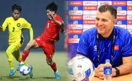 Thảm bại trước U17 Việt Nam ở VL Asian Cup, bại tướng của HLV Cristiano Roland nguy cơ bị sa thải 