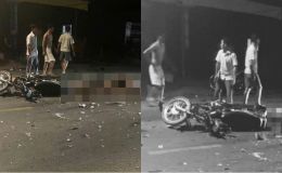 Camera khoảnh khắc 2 xe máy tông trực diện khiến 3 người thương vong, đã xác định phương tiện đi sai