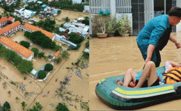 Lý do Nha Trang tiếp tục ngập lụt sâu? Người dân ‘mệt mỏi’ vì phải chống lũ 4 lần trong gần 1 tháng