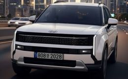 Santa Fe 2027 lại lộ ảnh mới, thay đổi lớn nằm ở phần đầu xe