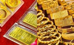 Giá vàng hôm nay 5/12 bất ngờ lao dốc: Vàng miếng, vàng nhẫn giảm sâu, thị trường biến động khó lường