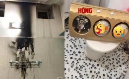 Đèn sưởi trong phòng tắm bất ngờ nổ tung: Hiện trường hé lộ nguy cơ ai cũng có thể gặp