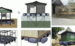 200 mẫu nhà ở phòng, chống bão lụt phù hợp với phong tục, tập quán và đặc thù văn hóa từng vùng