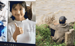 Vụ nữ sinh để đồ trên bờ sông trước khi mất tích: Xót xa cảnh người bố ngồi 1 tuần bên bờ đợi con về