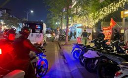 Nam thanh niên ở Hải Phòng ‘làm liều’ tại chốt CSGT kiểm tra nồng độ cồn rồi bỏ chạy