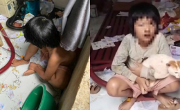 Vụ bố xích chân, nhốt hai con trong phòng bẩn: Hé lộ thêm chi tiết đau lòng từ người thân