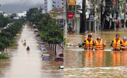 Công an thông tin nóng vụ xả lũ đột ngột gây ngập diện rộng ở Khánh Hòa