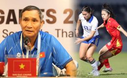 ĐT nữ Việt Nam 'bị cướp' bàn thắng ở SEA Games 33, HLV Mai Đức Chung 'nhắc khéo' trọng tài