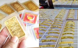 Giá vàng hôm nay 10-12 giảm mạnh bất ngờ: Bí ẩn vì sao vàng miếng, vàng nhẫn lao dốc trái ngược thế giới?