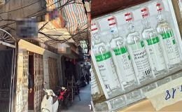 Cảnh sát ném lựu đạn khói, dùng flycam bắt tội phạm, phát hiện loại ma túy độc gấp 100 lần morphine