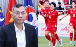 ĐT nữ Việt Nam vượt qua khe cửa hẹp ở SEA Games 33, chủ tịch VFF thưởng nóng số tiền cực lớn