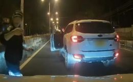 Công an thông tin vụ tài xế ô tô chặn đầu xe, chửi bới và đe dọa khi xin vượt không được nhường