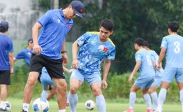 HLV Kim Sang-sik tránh vết xe đổ, U22 Việt Nam chuẩn bị cho kịch bản xấu nhất ở Bán kết SEA Games 33