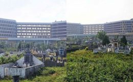 Vừa đặt chân tới bệnh viện nghìn tỷ, bệnh nhân sững sờ vì nghĩa địa án ngữ trước mặt