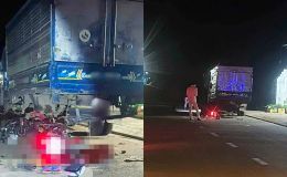 Hiện trường xe máy tông ôtô đỗ ven đường khiến 3 người tử vong, hé lộ nguyên nhân ban đầu?