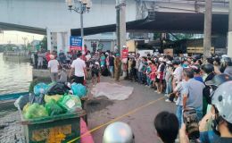 Hiện trường phát hiện thi thể người đàn ông trôi trên sông ở Cà Mau: Xác định danh tính?