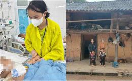 Không có phép màu với bé 2 tuổi ngã từ tầng 2 không có lan can, đau lòng tình trạng con trước khi mất