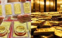 Giá vàng hôm nay 16/12 tăng vọt lập đỉnh mới, vàng SJC và vàng nhẫn đồng loạt leo thang, chênh lệch thế giới nới rộng