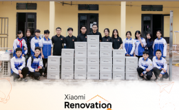 Xiaomi cải tạo điểm trường vùng cao tại Tuyên Quang và Thái Nguyên, cùng chiến dịch Xiaomi Renovation 2025