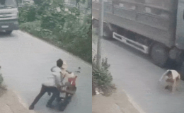 Cái kết đắng cho người đẩy cảnh sát giao thông vào đầu xe tải